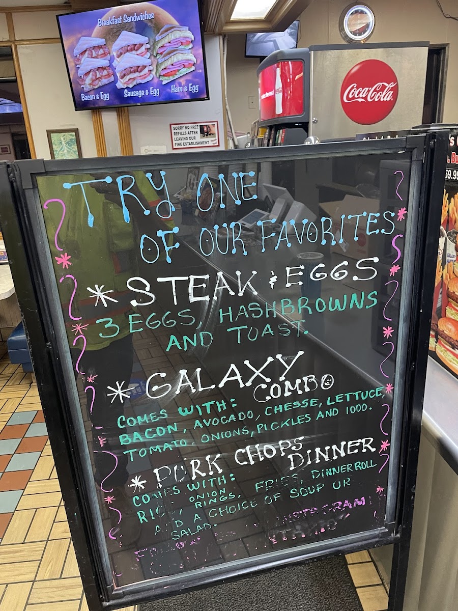 Galaxy Hamburgers Menu - Image 3