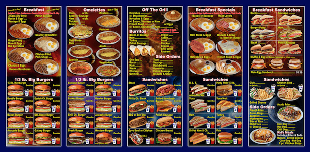 Galaxy Hamburgers Menu - Image 4